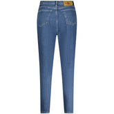 Calvin Klein Blue Cotton Women Jeans